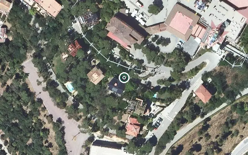 Vista aérea de la ubicación de Residència 3a. Edat Vil·la Magda