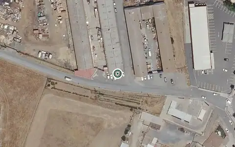 Vista aérea de la ubicación de Centro Residencial para Personas Mayores Padre Diego Suárez Mora