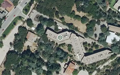 Vista aérea de la ubicación de Residencia Bouco Collado Villalba
