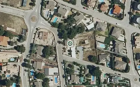 Vista aérea de la ubicación de Residencia Clavijo