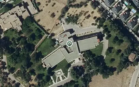 Vista aérea de la ubicación de Residencia San Diego y San Nicolás