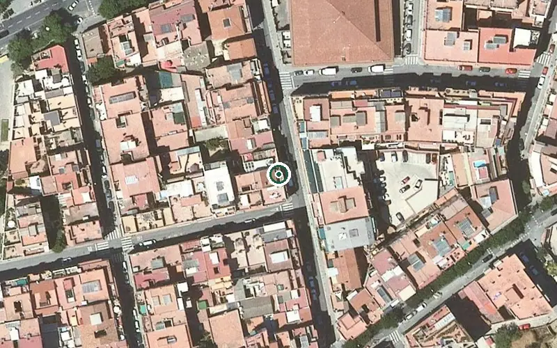 Vista aérea de la ubicación de Residència Santa Rita Horta