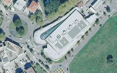 Vista aérea de la ubicación de Residencia para Personas Mayores Emera Oleiros