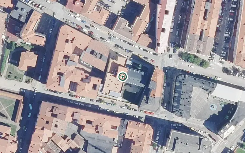 Vista aérea de la ubicación de Alborada