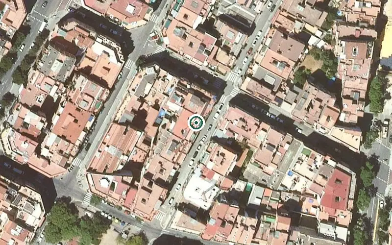 Vista aérea de la ubicación de Centre de dia Al·legrare