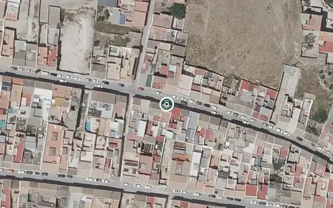 Vista aérea de la ubicación de Centro Residencial para Mayores Osuna