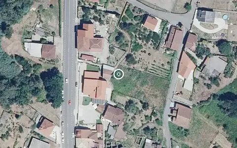 Vista aérea de la ubicación de Residencia para Persoas Maiores Cabasenior Geriatria