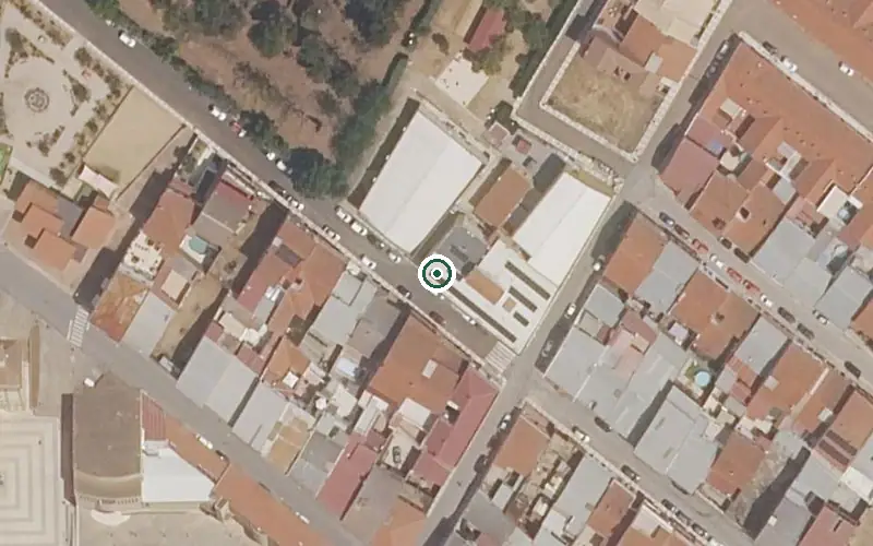 Vista aérea de la ubicación de Residencia de Mayores con Centro de Día Ntra. Sra. de Perales