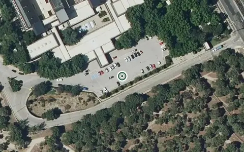 Vista aérea de la ubicación de Residencia Reina Sofía (Las Rozas de Madrid)