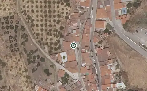 Vista aérea de la ubicación de Pisos Tutelados de Feria