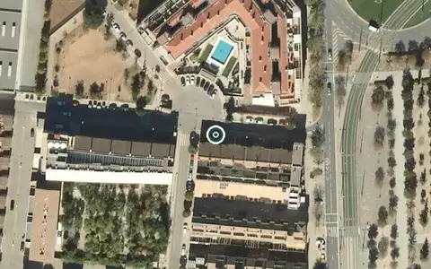 Vista aérea de la ubicación de Centro de Día para Mayores Oasis
