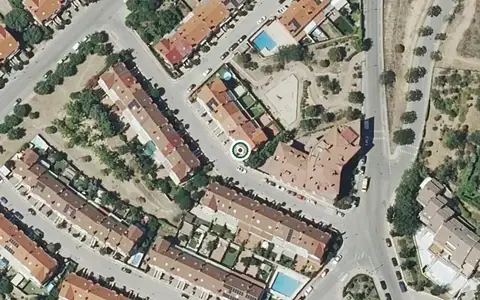 Vista aérea de la ubicación de Residencia Algete