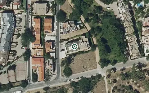 Vista aérea de la ubicación de Residencia Bouco Puerta de Hierro