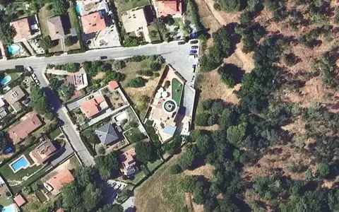Vista aérea de la ubicación de Llar d'avis Alfou