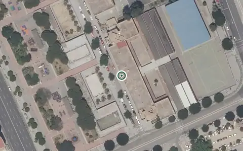 Vista aérea de la ubicación de Centro de Día para Mayores Enfermos de Alzheimer Alzhe Cádiz