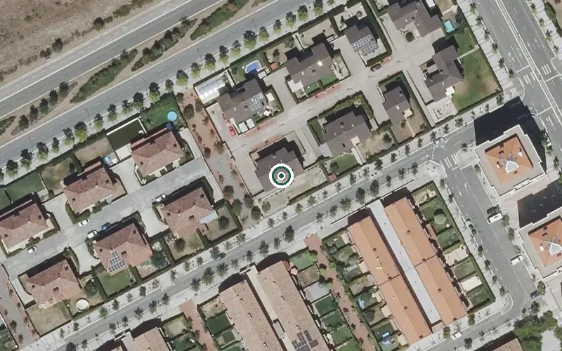 Vista aérea de la ubicación de Residencia Aitona Bi