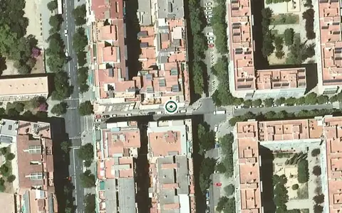 Vista aérea de la ubicación de Residència per a Gent Gran Feixa Llarga Laia González