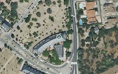 Vista aérea de la ubicación de Residencia Los Llanos Vital