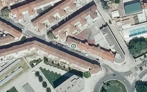Vista aérea de la ubicación de Residencia de Ancianos Pamplona