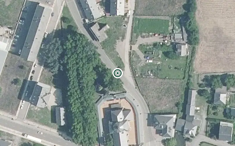 Vista aérea de la ubicación de Residencia de Personas Mayores el Humeral