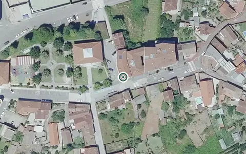 Vista aérea de la ubicación de Centro de Día para Persoas Maiores de Mondariz