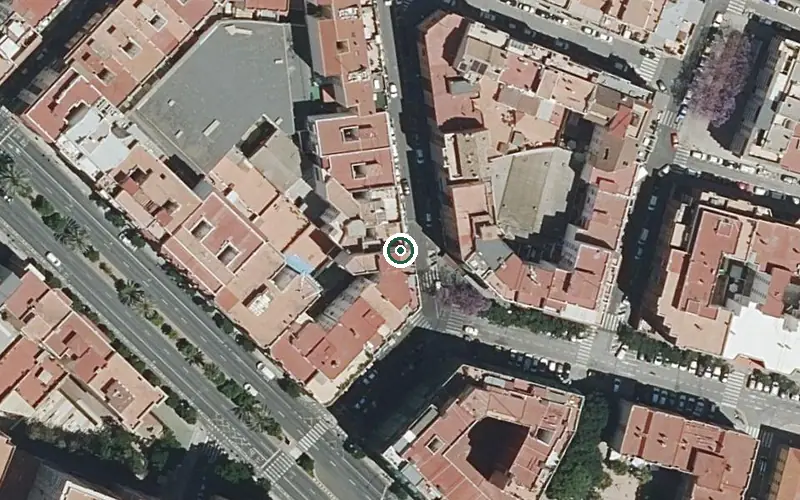 Vista aérea de la ubicación de Residencia P.m.d. Ntra. Sra. del Puig