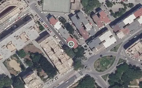 Vista aérea de la ubicación de Centro de Día para Mayores San Juan