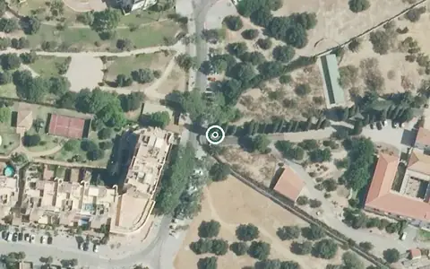 Vista aérea de la ubicación de Centro Residencial Monsalve