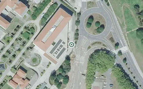 Vista aérea de la ubicación de Centro de Día para Persoas Maiores Agadea