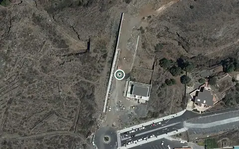 Vista aérea de la ubicación de Centro de Día para Mayores