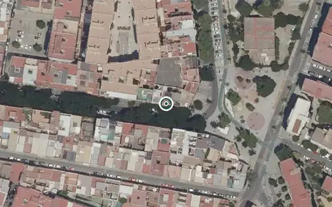 Vista aérea de la ubicación de Centro de Día para Mayores Enfermos de Parkinson