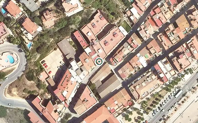 Vista aérea de la ubicación de Residència Clívia