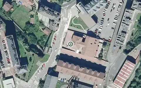 Vista aérea de la ubicación de Centro de Día de Turón