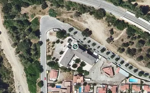 Vista aérea de la ubicación de Servei de suport d'atenció diürna Residència Sant Miquel