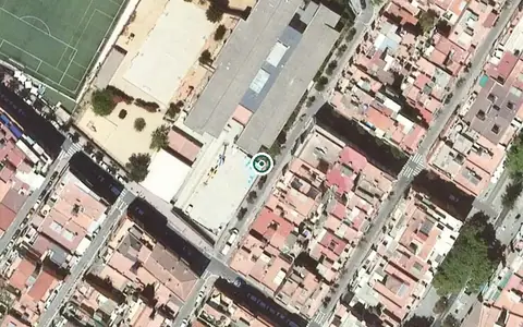 Vista aérea de la ubicación de Residència per a Gent Gran Molí - Via Favència