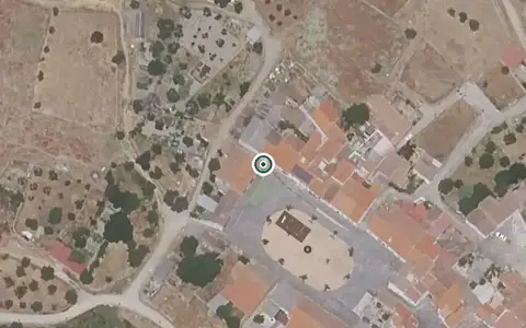 Vista aérea de la ubicación de Piso Tutelado con Centro de Día de Hinojal