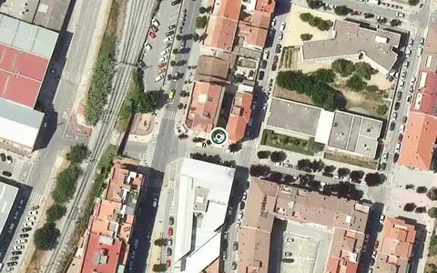 Vista aérea de la ubicación de Centre de dia per a Gent Gran Franqueses del Vallès