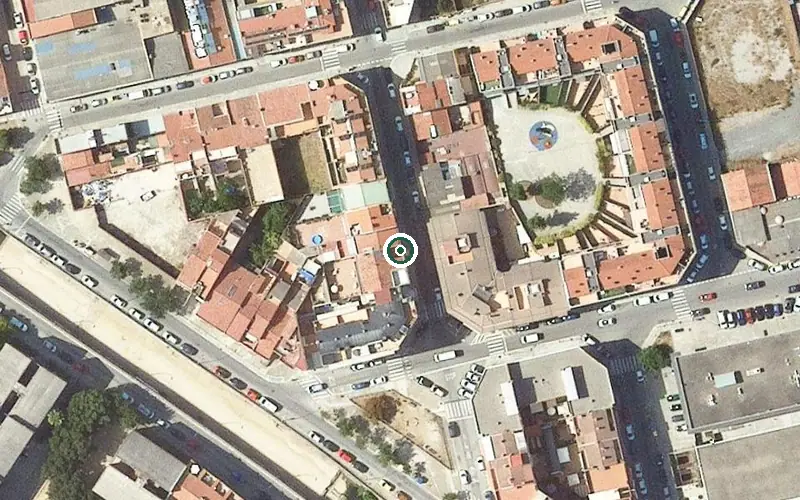 Vista aérea de la ubicación de Geriàtric residencial Lavoisier