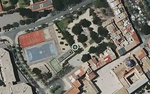 Vista aérea de la ubicación de Residencia para Personas Mayores Dependientes Vistahermosa