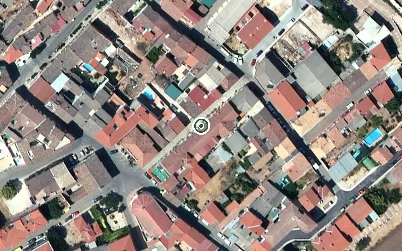 Vista aérea de la ubicación de Residencia de Ancianos