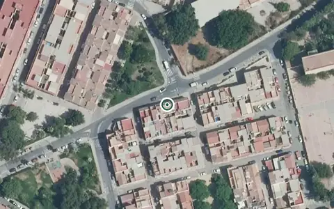 Vista aérea de la ubicación de Centro Residencial Santa Amelia