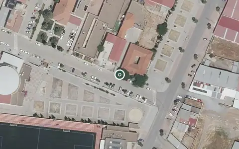 Vista aérea de la ubicación de Centro de Día para Mayores El Carmen