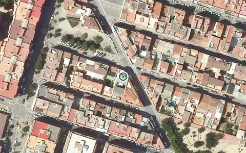 Vista aérea de la ubicación de Centro gerontológico María Auxiliadora