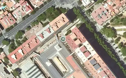 Vista aérea de la ubicación de Alzheimer Centre Educacional