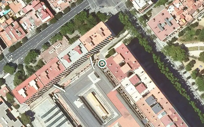 Vista aérea de la ubicación de Alzheimer Centre Educacional
