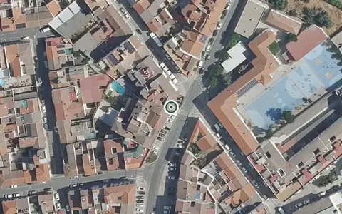 Vista aérea de la ubicación de Centro Residencial para Mayores Hermanos Muñoz Cabrera
