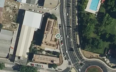 Vista aérea de la ubicación de Residencia Galdama Fuenlabrada