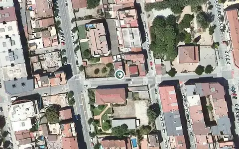 Vista aérea de la ubicación de Residència Verge de la Mercè i Sant Francesc d'Assís
