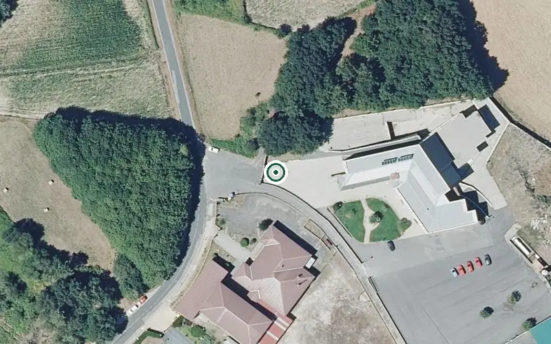 Vista aérea de la ubicación de Residencia da Terceira Idade los Olivos