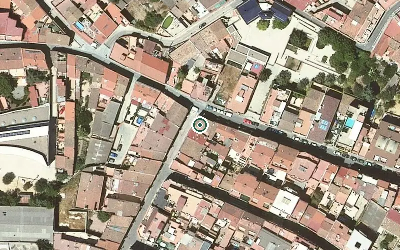 Vista aérea de la ubicación de Centre de dia Moll de la Fusta 2